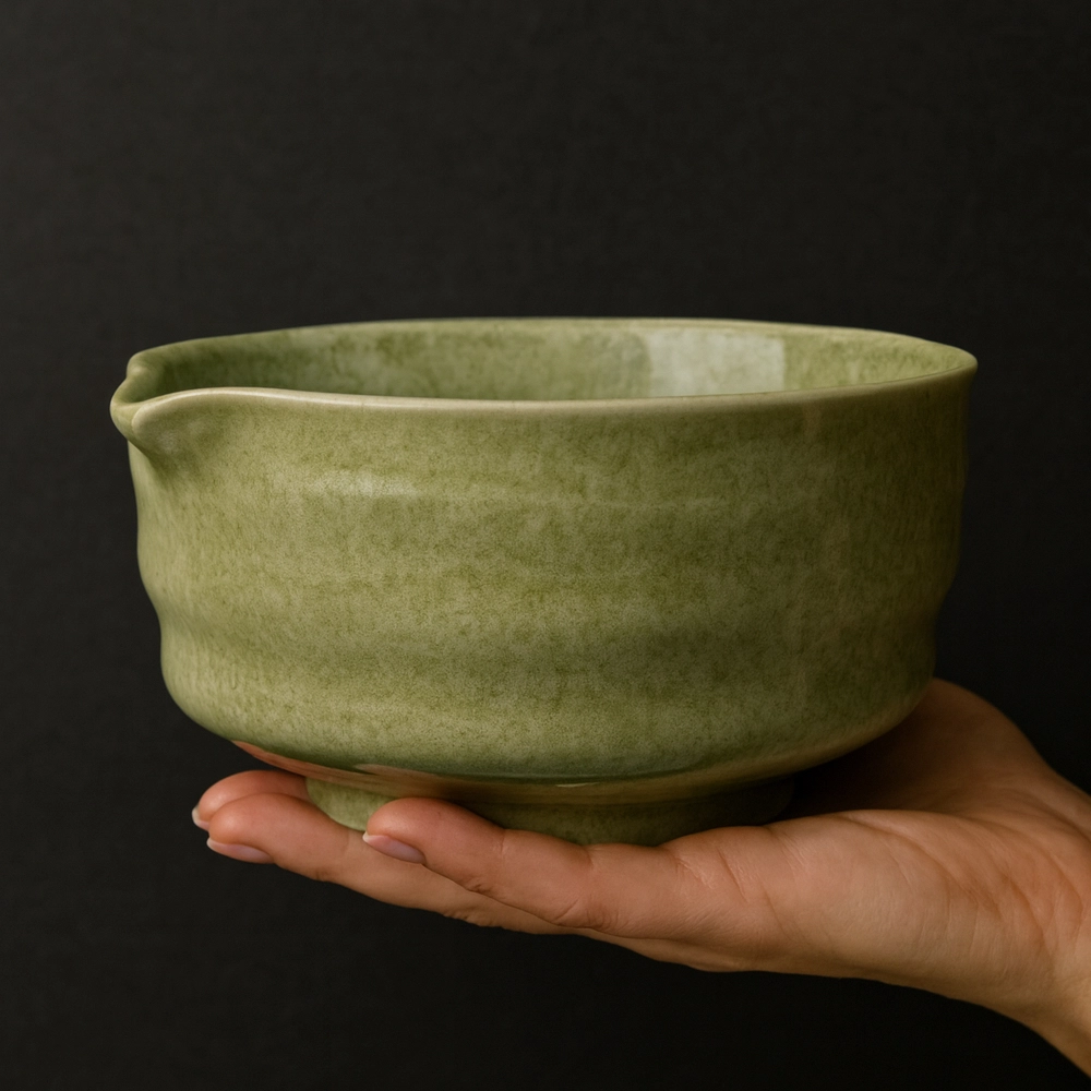 Набір посуду для приготування чаю матча 4 пр. Зелений (1133) - фото 4 Набір посуду для приготування чаю матча 4 пр. Зелений (1133) - фото 4