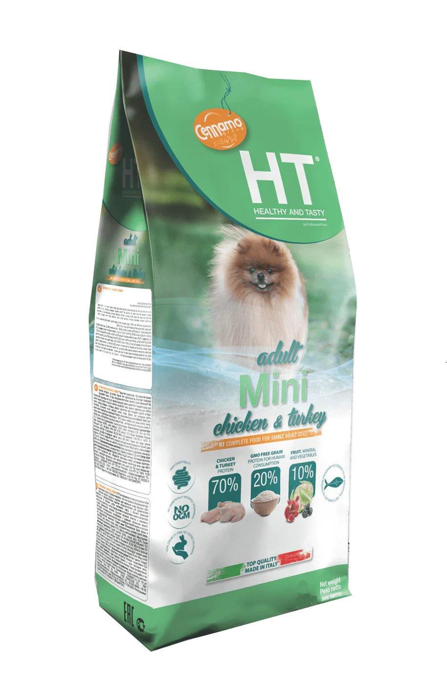 Корм сухой для собак Cennamo HT Dog Mini Chicken & Turkey 8 кг (12756101)