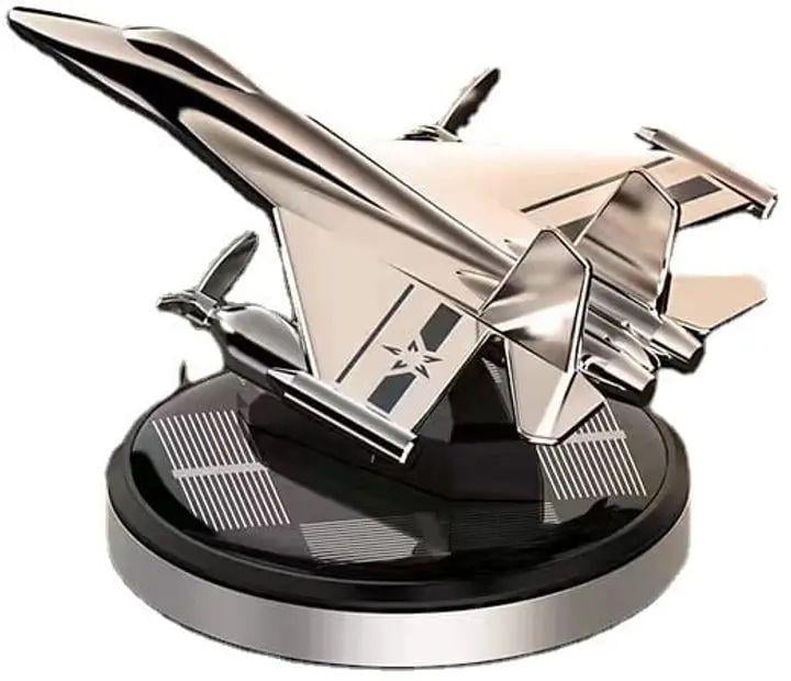 Ароматизатор для автомобиля от эфирных масел Самолет F15 на солнечной батарее (opt-104430)