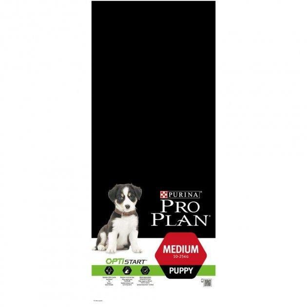 Корм сухий Purina Pro Plan Dog Medium Puppy для цуценят середніх порід з куркою 12 кг (10770675)