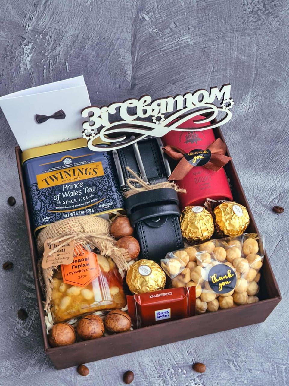 Подарунковий набір для чоловіка Premium Black (2832890670) - фото 4