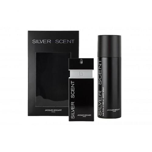 Подарочный набор для мужчин Jacques Bogart Silver Scent edt 100 100 мл/deo spray 200 мл (383912)