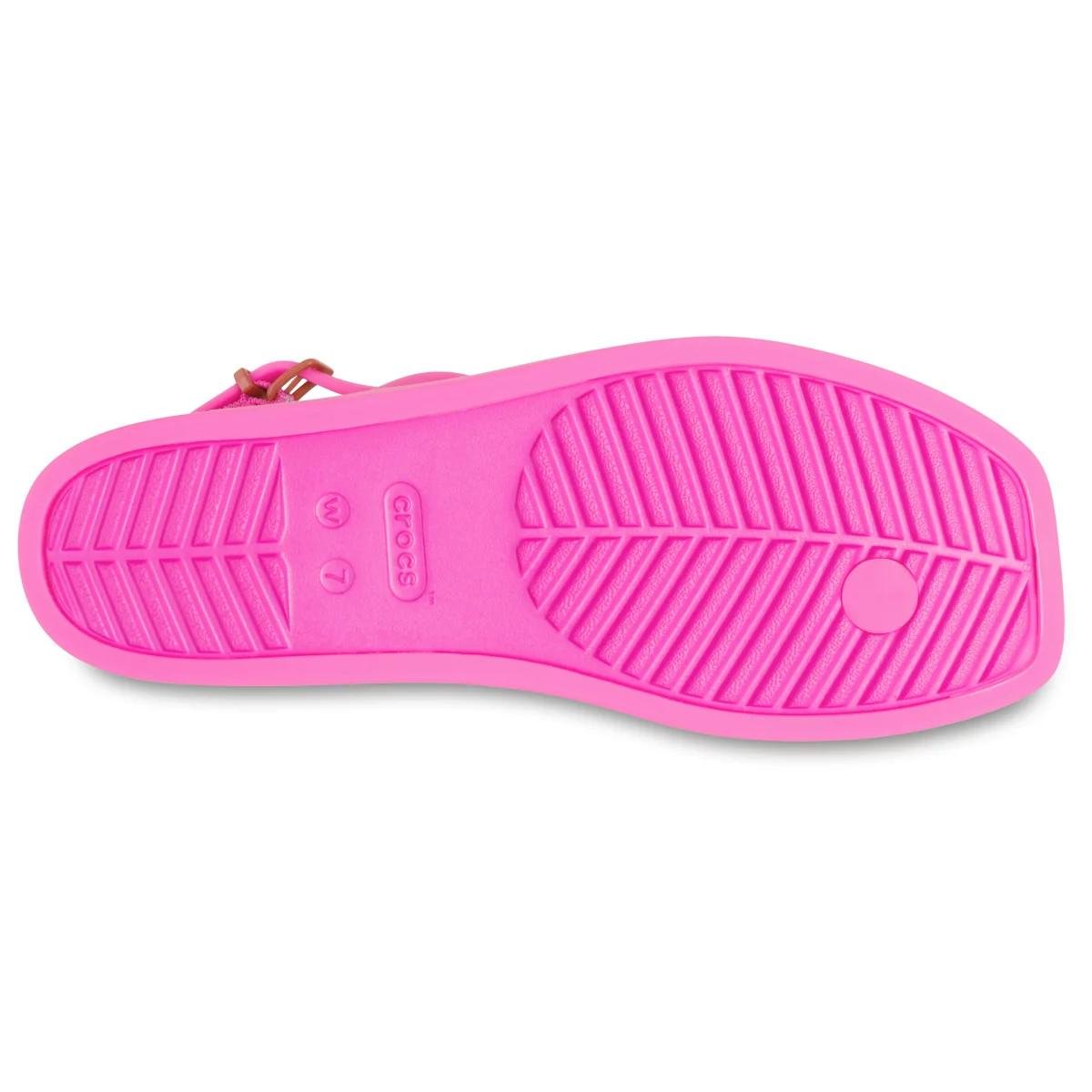 Сандалии Crocs Miami Thong р. 39-40 Pink Crush (22818064) - фото 5