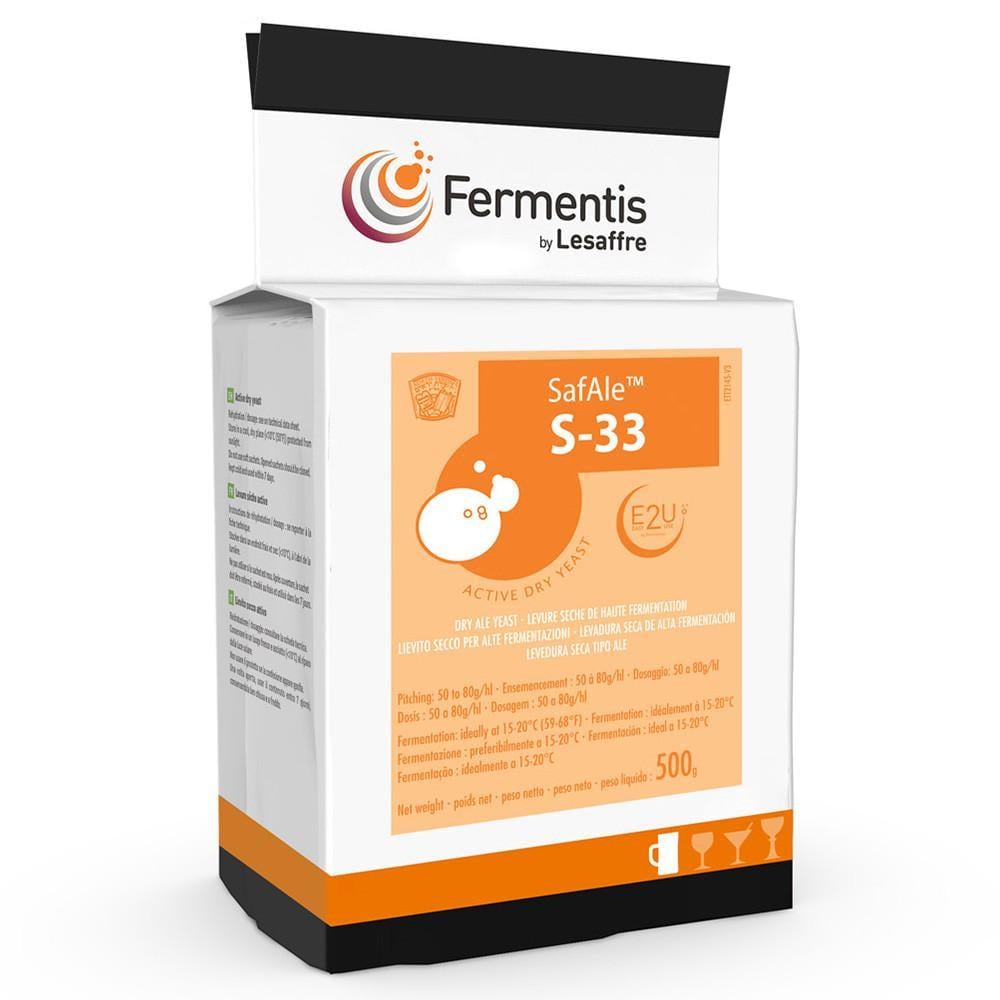 Дрожжи пивные Fermentis S-33 500 г (1126)