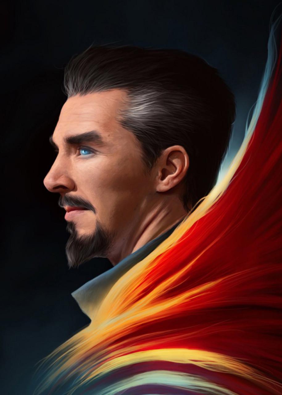 Картина постер Gee! Doctor Strange Доктор Стрендж фан 40х60 см DS.09.034
