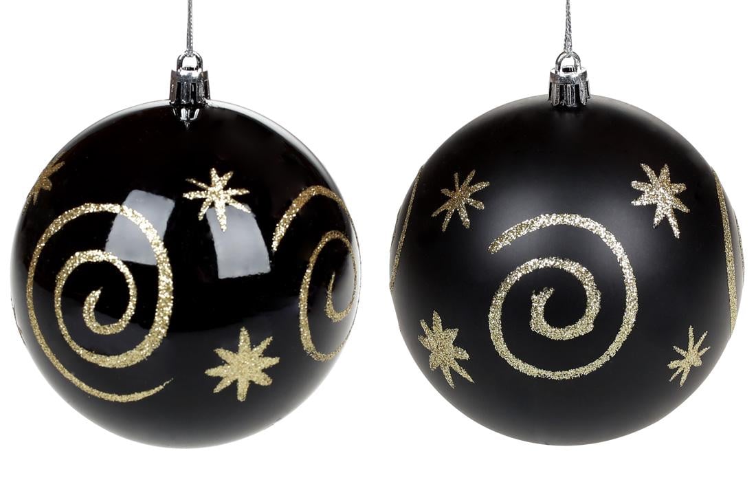 Шар новогодний BonaDi D-10 см 12 шт. (898-158)