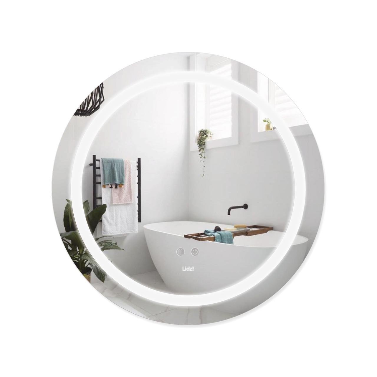 Зеркало для ванной комнаты Lidz Aria R600 LED-подсветка Touch/антизапотевание/димер/регулировка яркости (LD78LR600) Зеркало для ванной комнаты Lidz Aria R600 LED-подсветка Touch/антизапотевание/димер/регулировка яркости (LD78LR600)