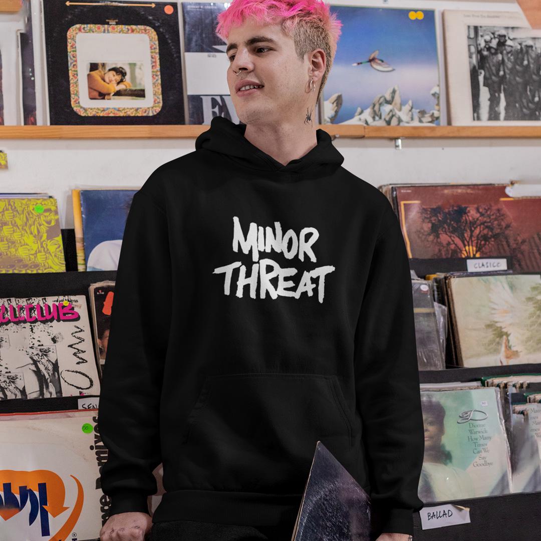 Худі флісовий унісекс Minor Threat Salad Days S Чорний (0000015592)