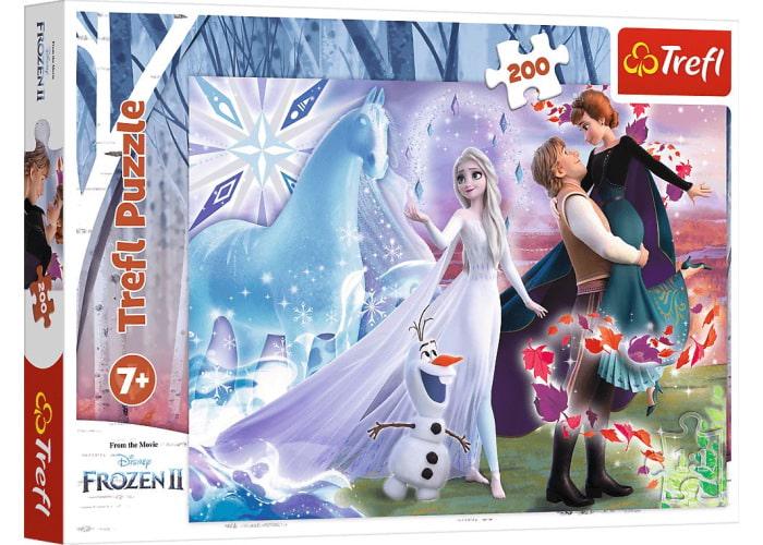 Пазлы Trefl 13265 Ледяное сердце 2 Магический мир сестер 200 эл. (18182)
