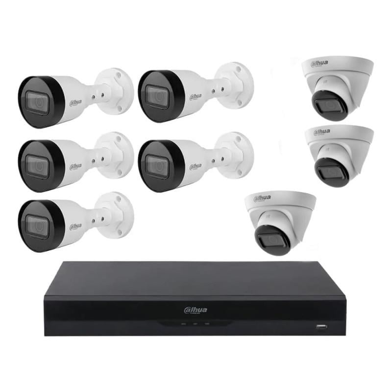Комплект IP відеоспостереження вуличний Dahua KIT-DH183 Комплект IP відеоспостереження вуличний Dahua KIT-DH183