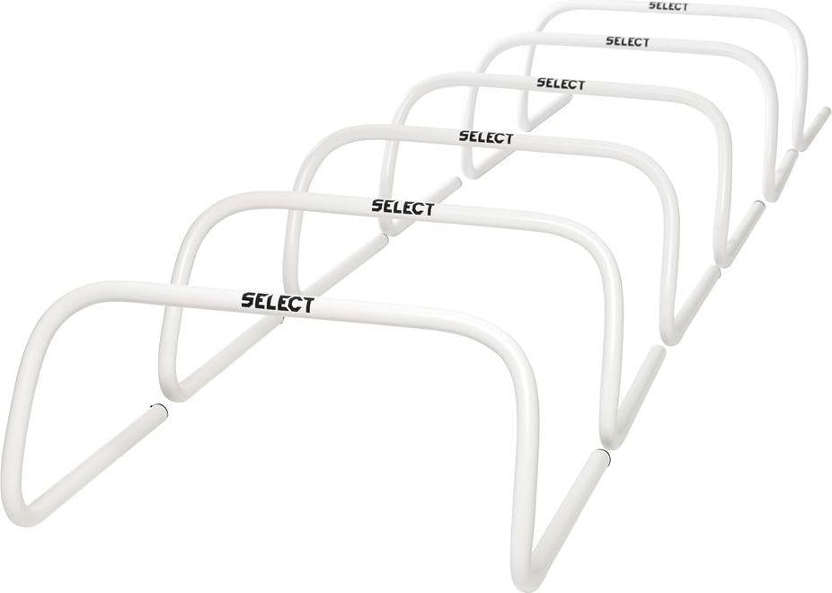 Набор тренировочных барьеров Select Training hurdle 50х23 см 6 шт. Белый (749661-000)