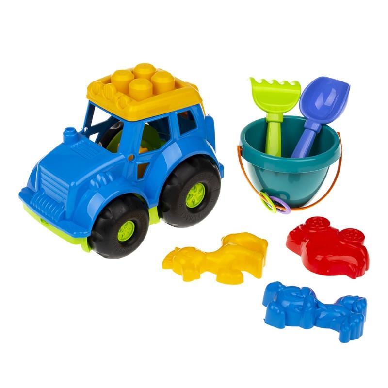 Игрушка для песочницы ведерко Colorplast Коник от 3 лет Синий (IS-183-S-291)