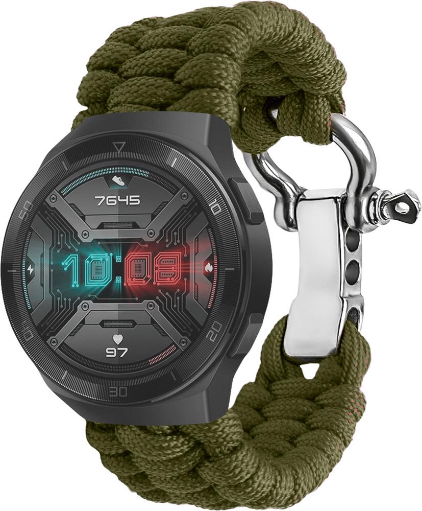 Ремешок из Паракорда Ruper для Huawei Watch GT2e 46 мм (22mm) Khaki (30805-17)