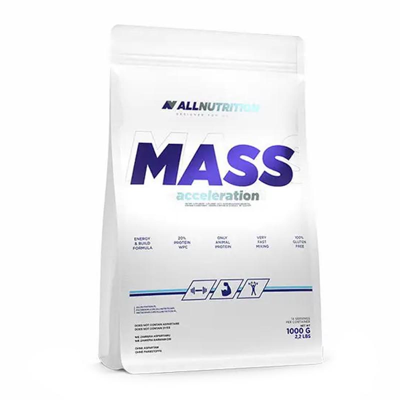 Гейнер AllNutrition Mass Acceleration 1 кг Банан (09487-01)