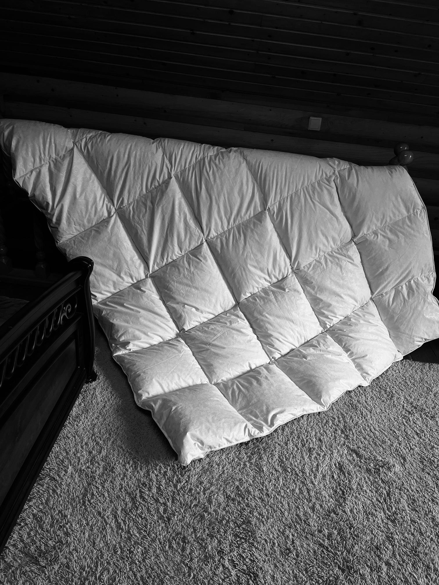 Одеяло пуховое кассетное Catalea Standard зима 150x200 см Белый (3274) - фото 9 Одеяло пуховое кассетное Catalea Standard зима 150x200 см Белый (3274) - фото 9