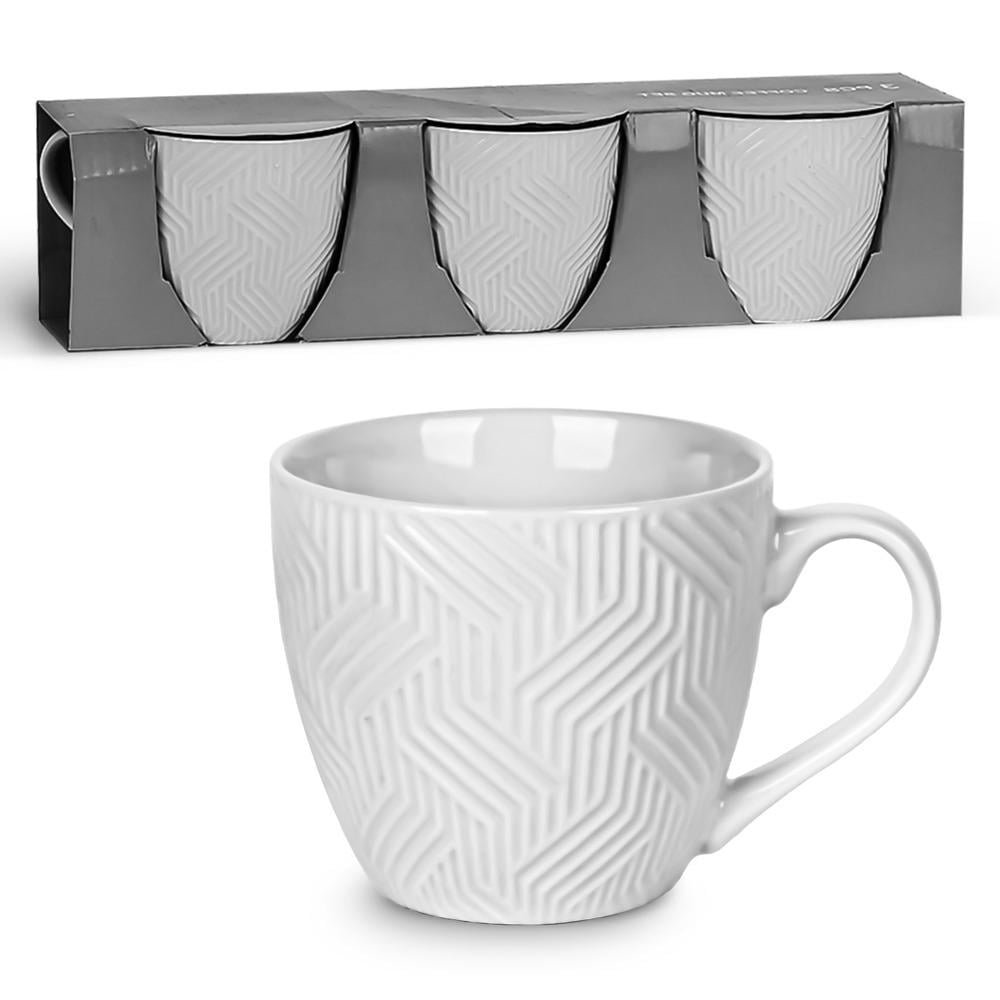 Чашки White 3 шт. 260 мл (R96394)