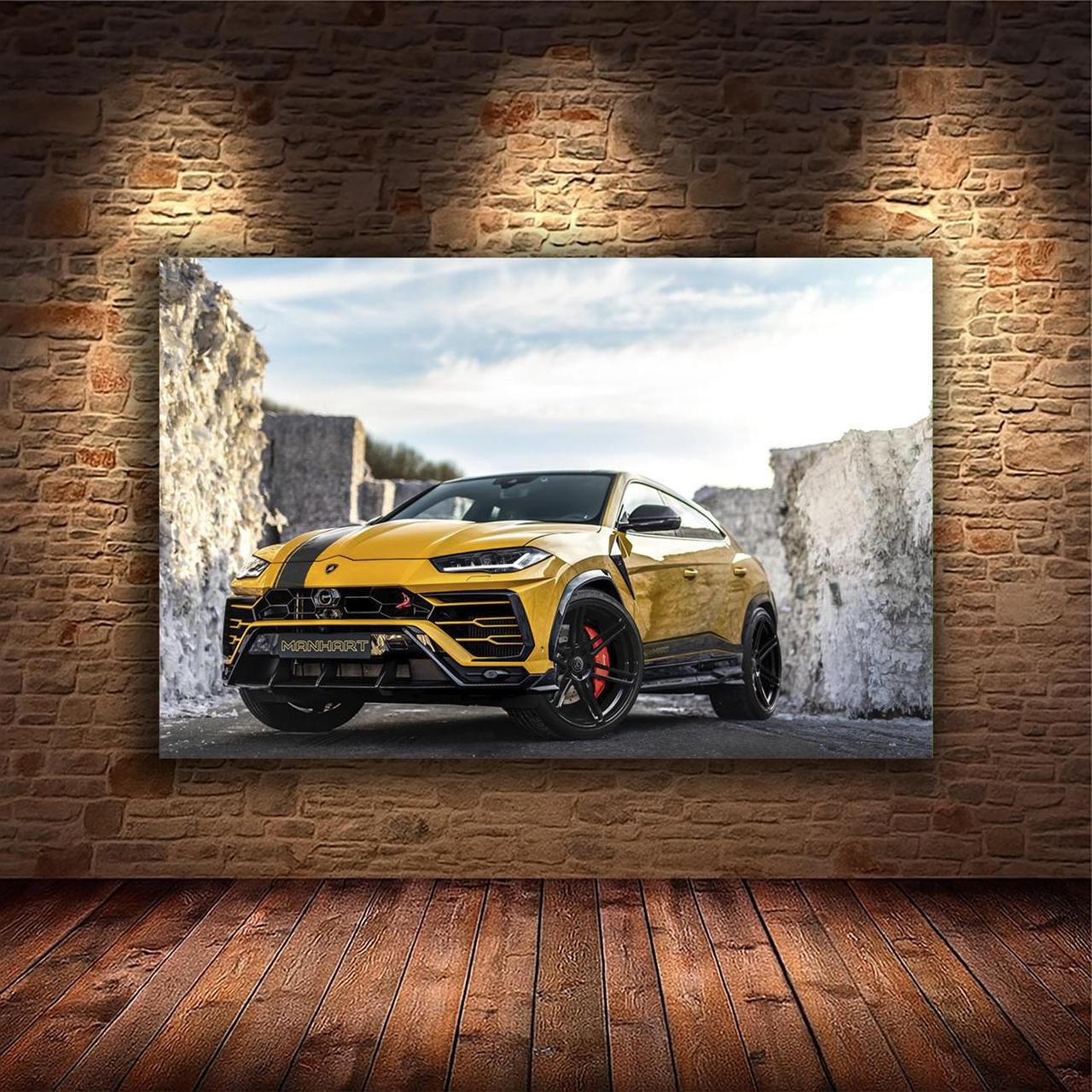 Картина на холсте Спортивный автомобиль 30x40 см (M198)
