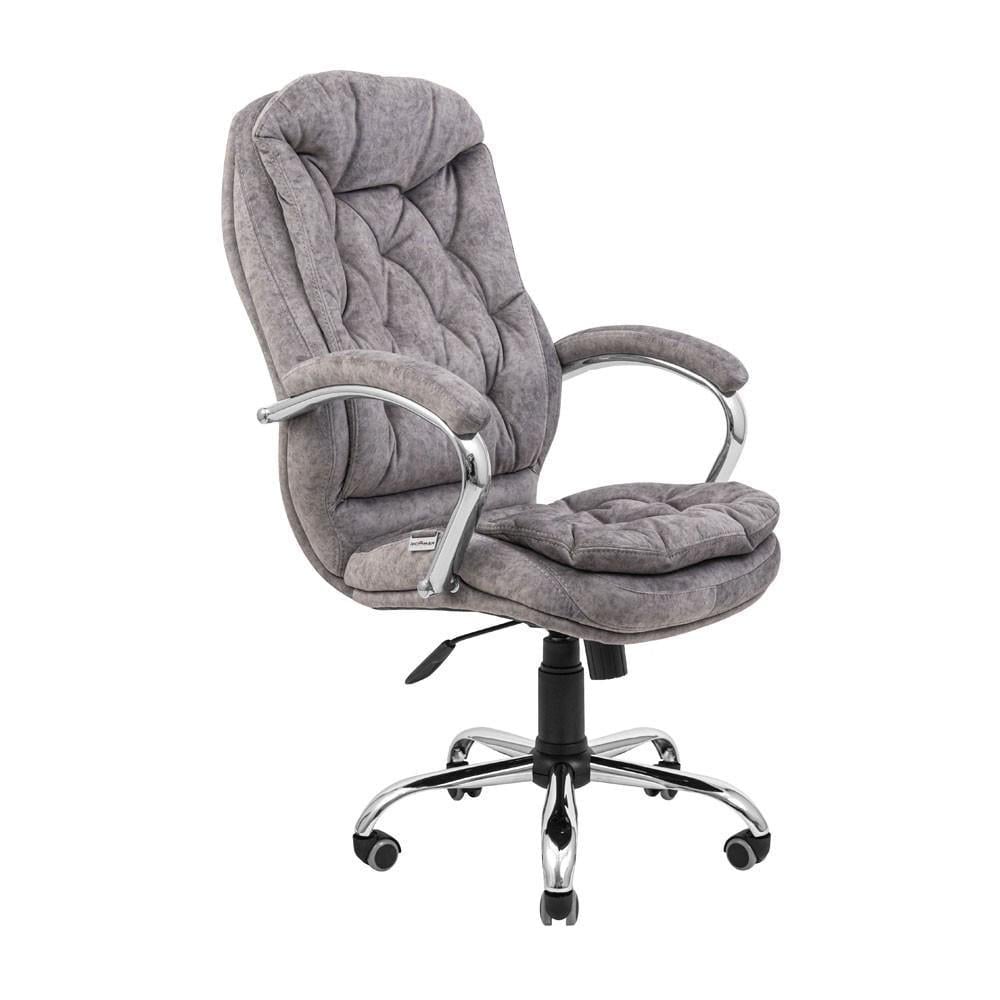 Кресло офисное компьютерное Venice Kemel Хром M2 Anyfix Серый
