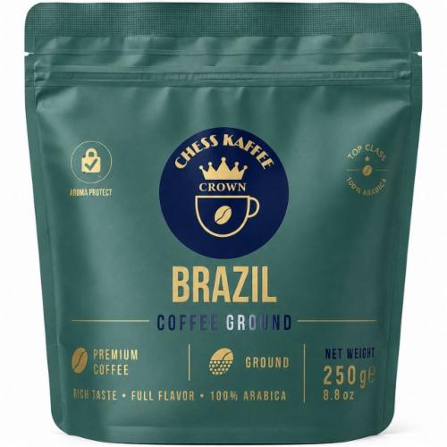 Кофе молотый Chess Kaffee Brazil 250 г (37724494)