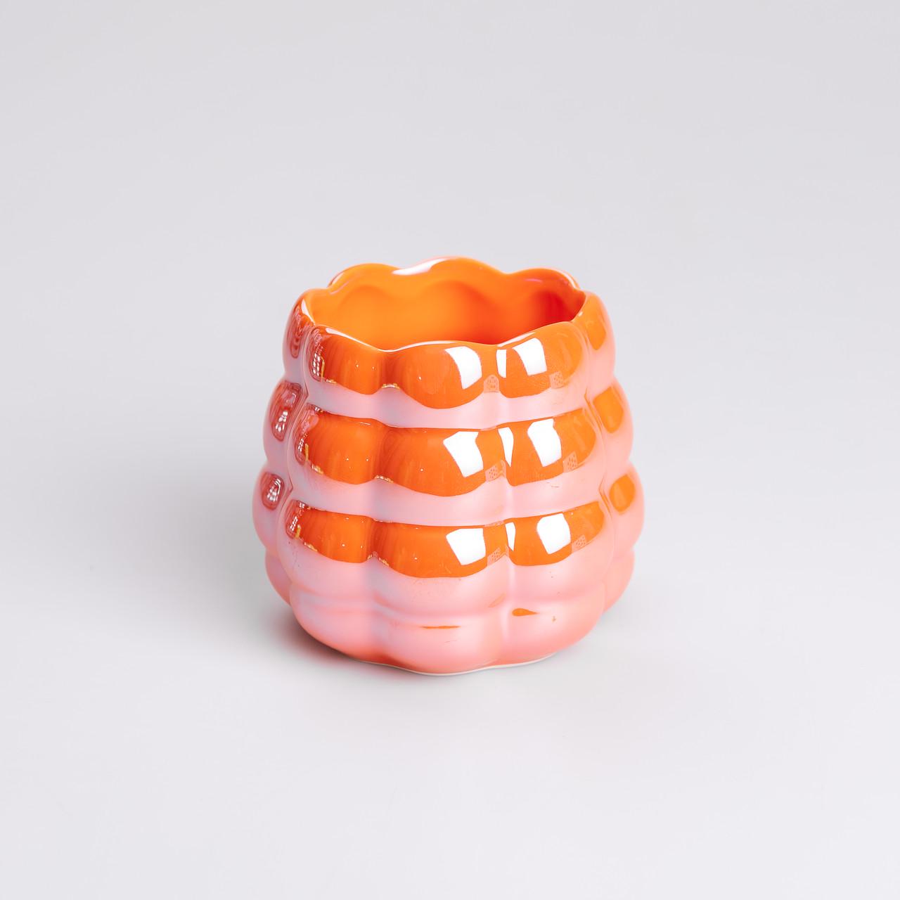 Набір десертних виделок та ложок з керамічними ручками та підставкою для 3 персон 7 приладів Помаранчевий - фото 2 Набір десертних виделок та ложок з керамічними ручками та підставкою для 3 персон 7 приладів Помаранчевий - фото 2