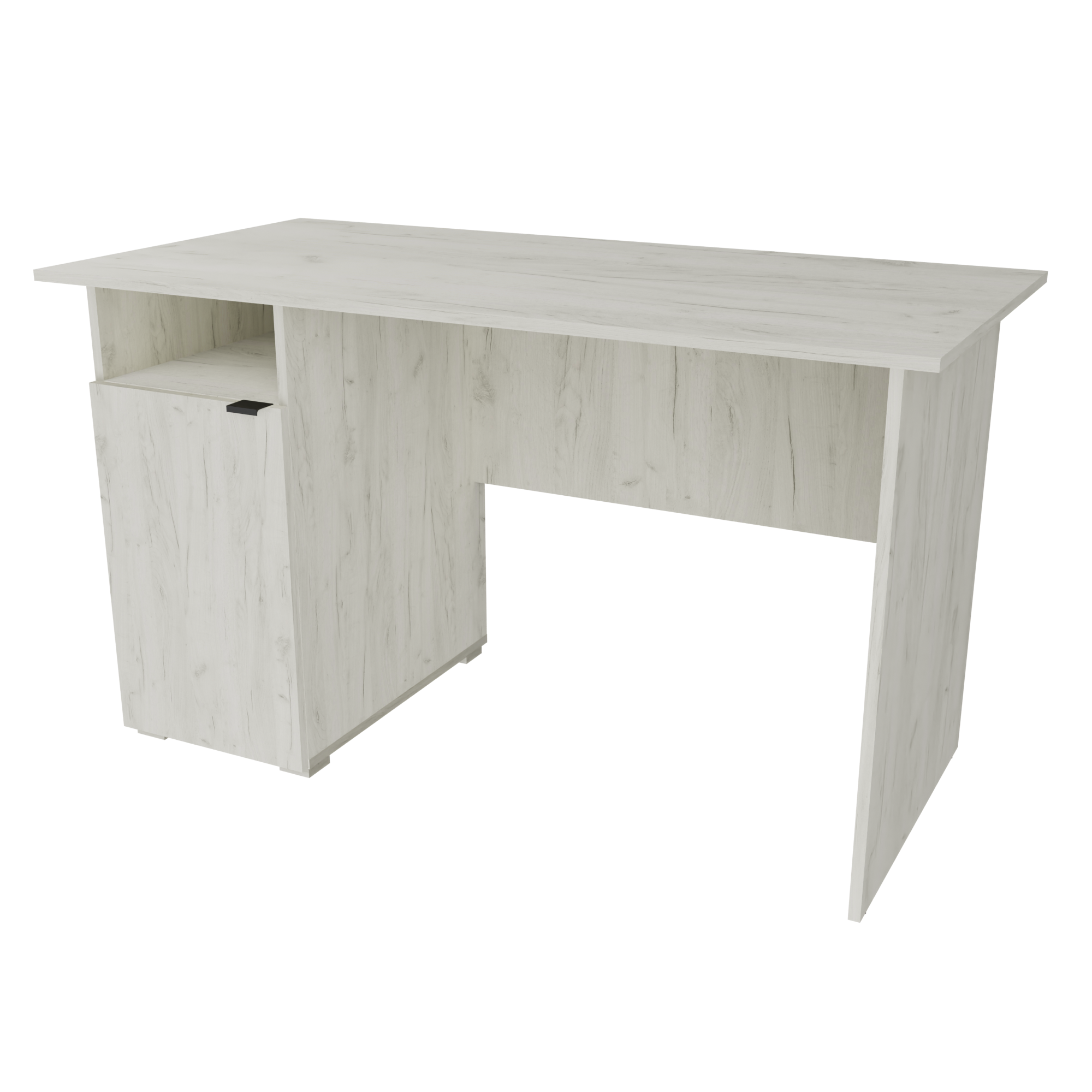 Письменный стол Неман Симпл 1300х650 Дуб крафт белый (5648541)
