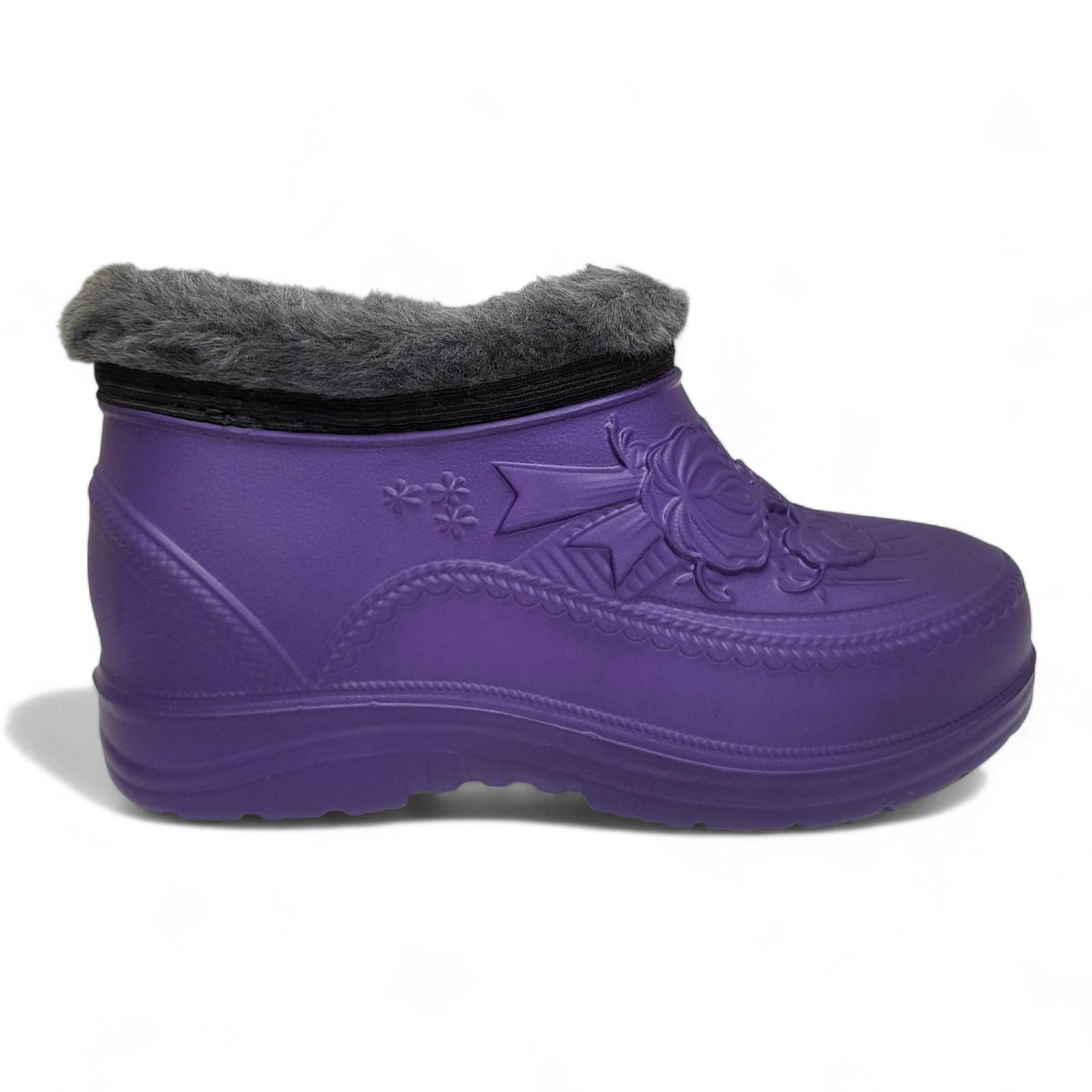 Галоши женские зимние GIPANIS GP-32 р. 41 26 см Фиолетовый (2763448048) - фото 2 Галоши женские зимние GIPANIS GP-32 р. 41 26 см Фиолетовый (2763448048) - фото 2