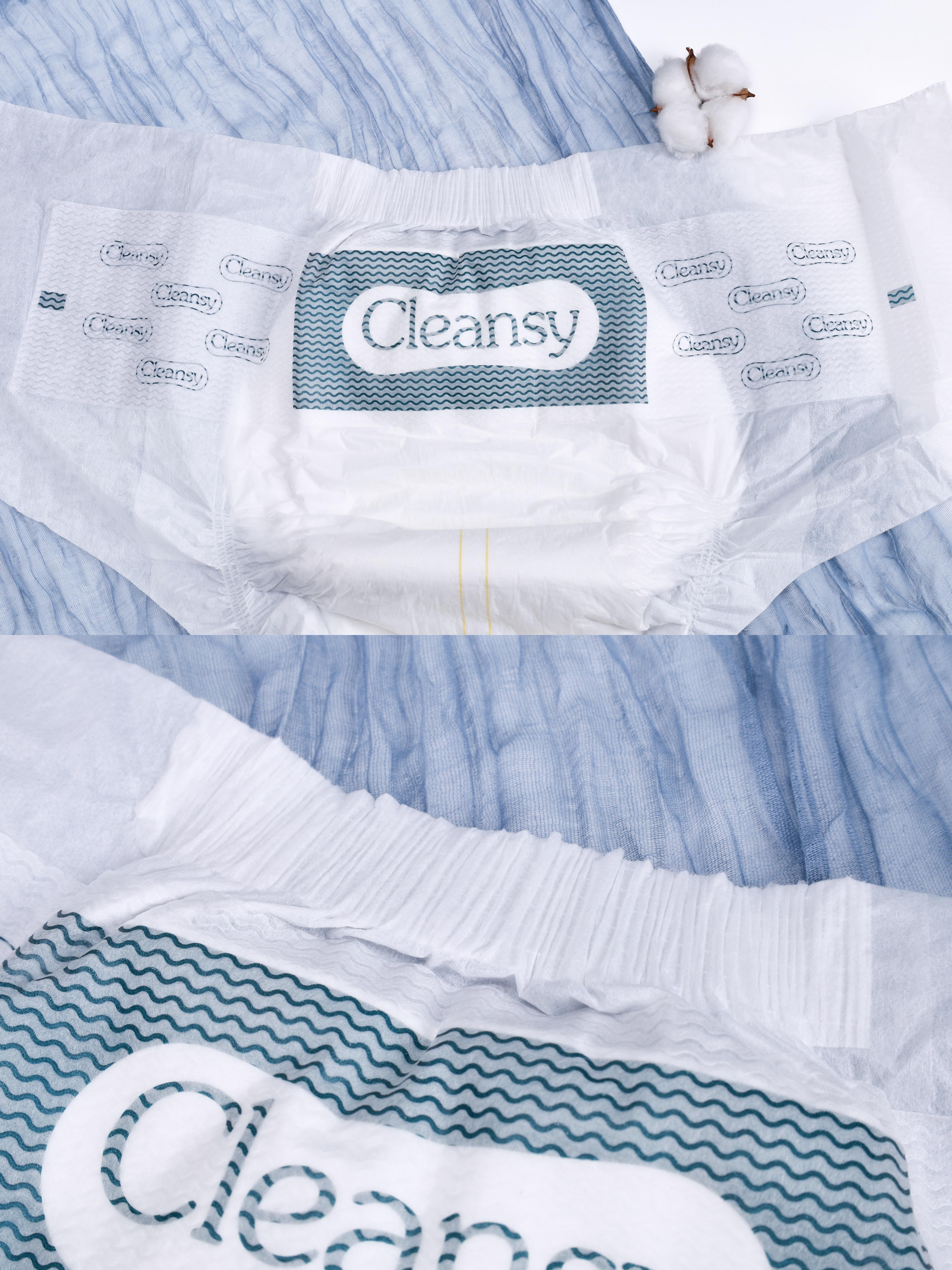 Подгузники для взрослых Cleansy L 30 шт. - фото 2 Подгузники для взрослых Cleansy L 30 шт. - фото 2
