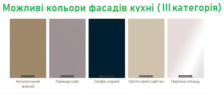 Кухня модульная Ariel Синий/Белый - фото 3 Кухня модульная Ariel Синий/Белый - фото 3