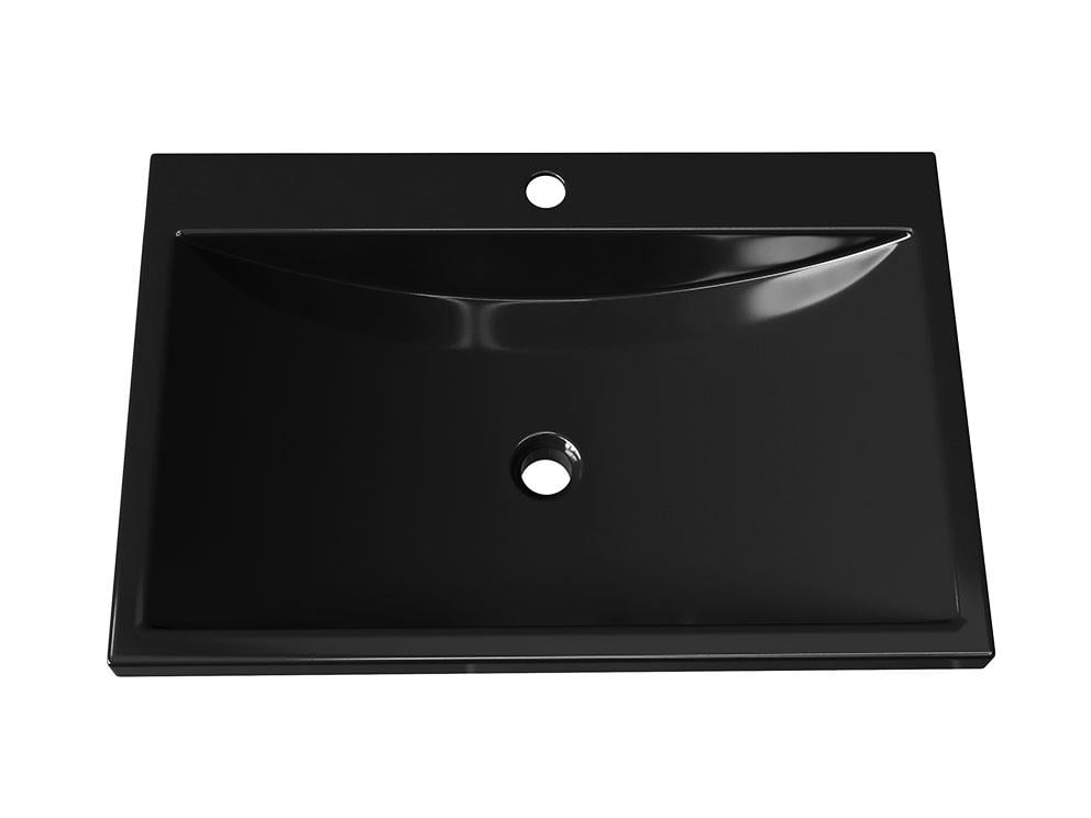 Умивальник накладний Status Braun Low Black (696) - фото 5