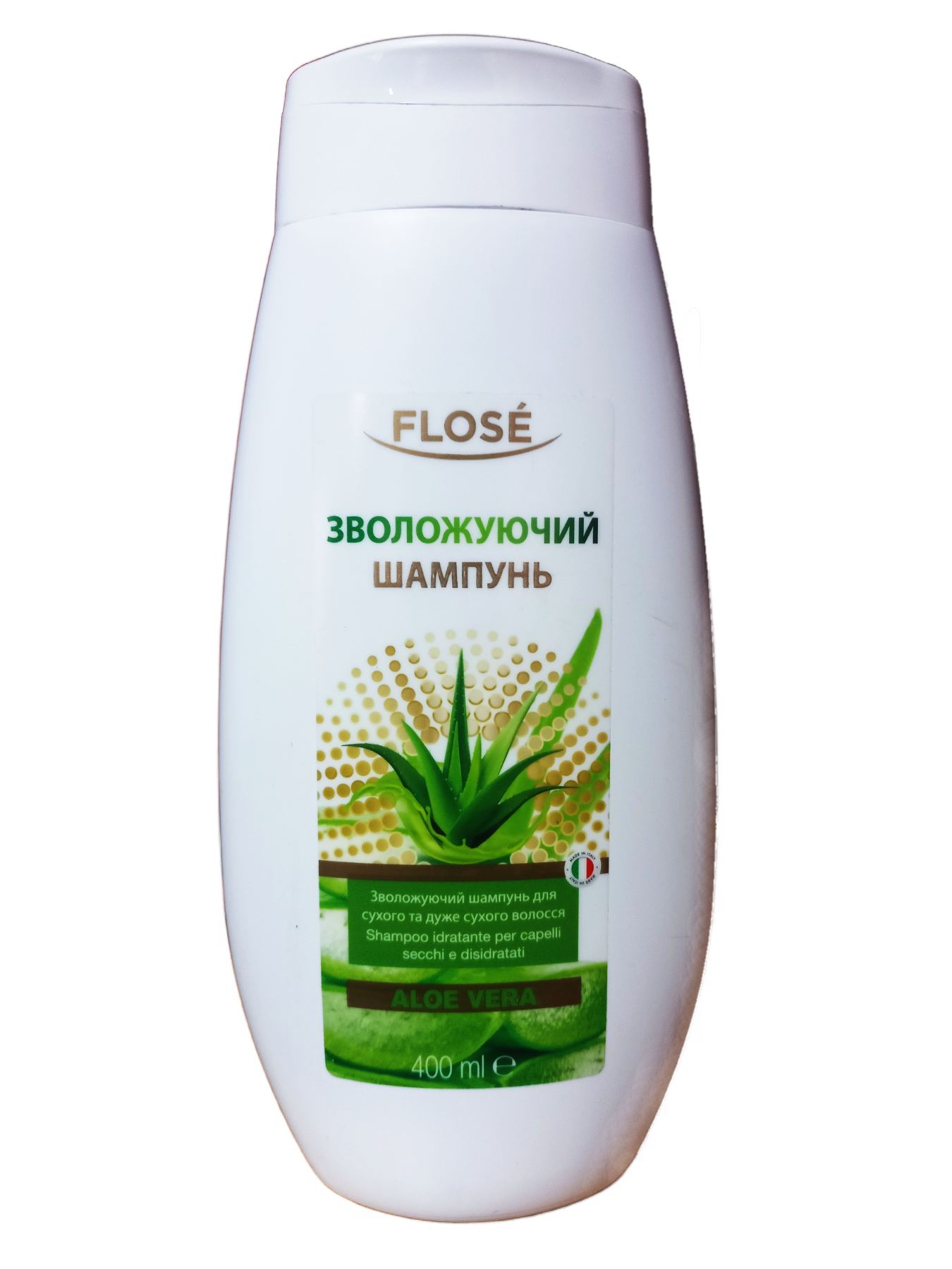 Шампунь Flose Aloe Vera зволожуючий 400 мл (113137)