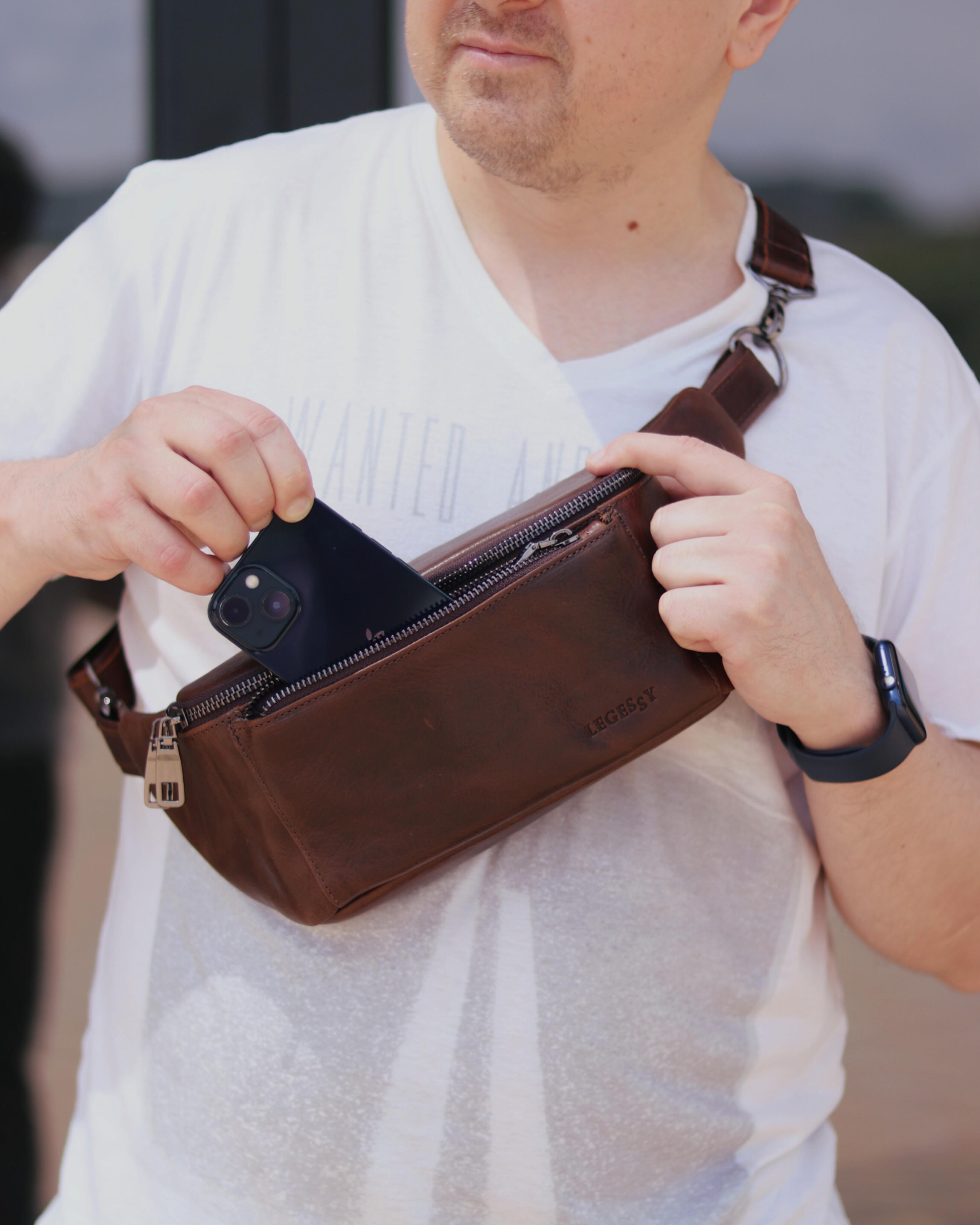 Бананка мужская SORENTO 233 Brown