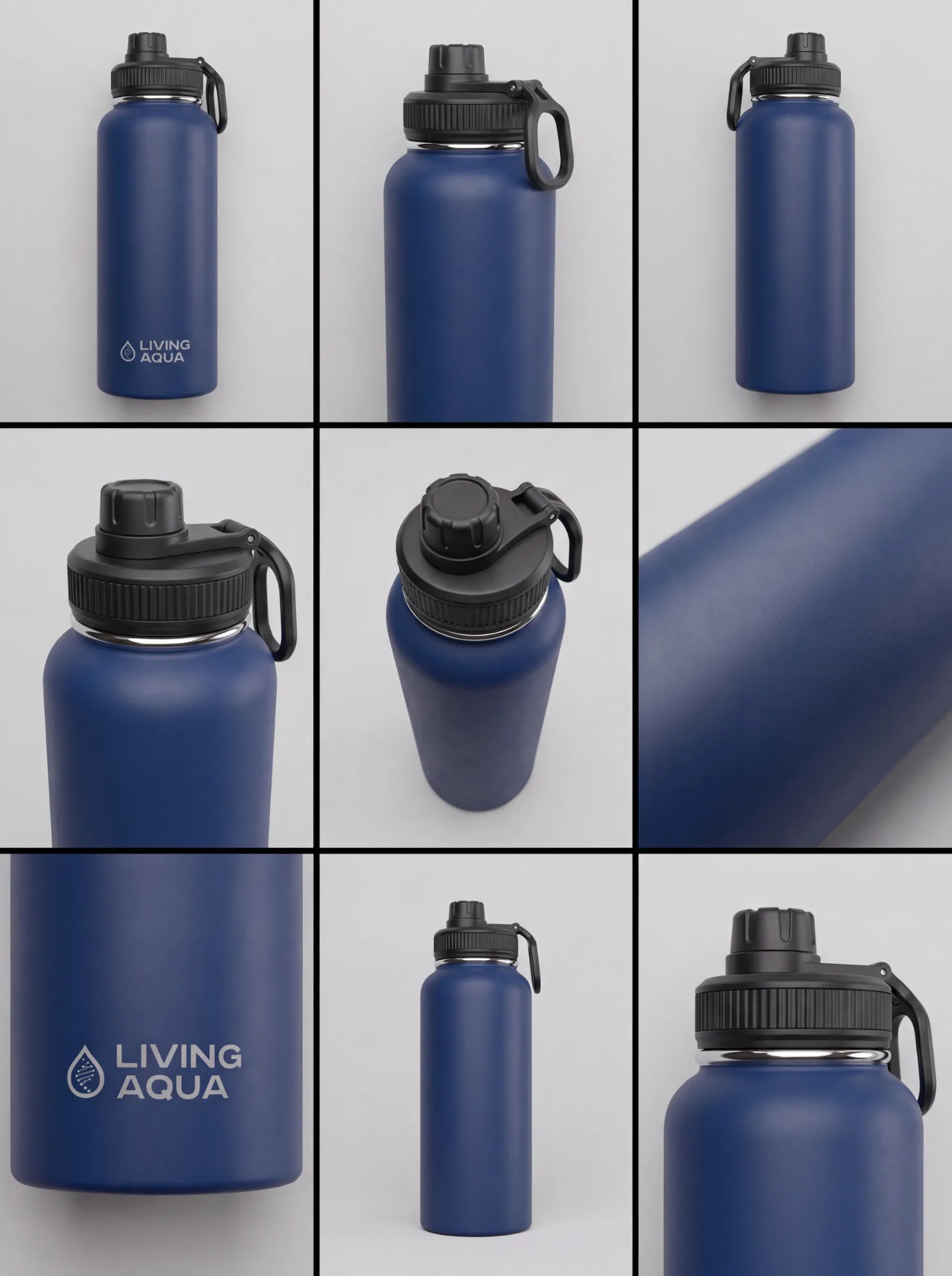 Бутылка для воды Living Aqua 650 мл - фото 2