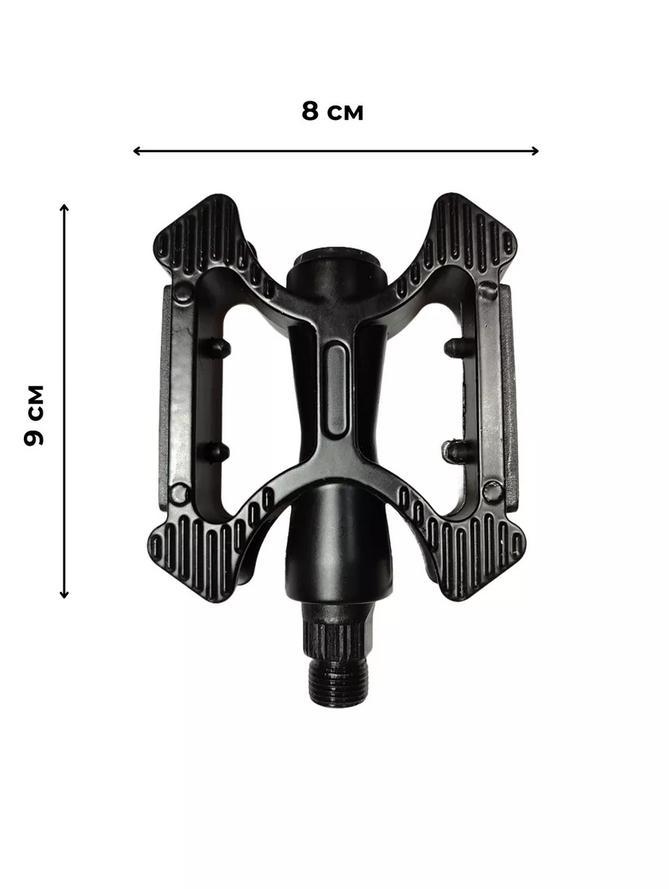 Педалі велосипедні VR-BT185 алюмінієві Чорний (21832052) - фото 2