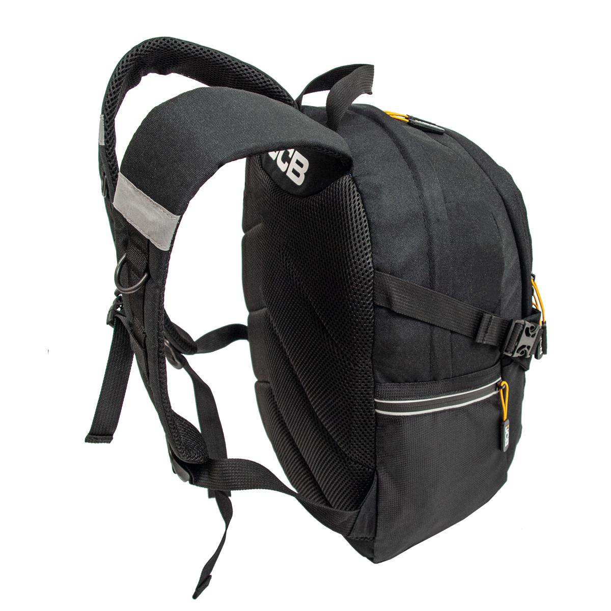 Городской рюкзак JCB BP66 Black/Yellow - фото 5