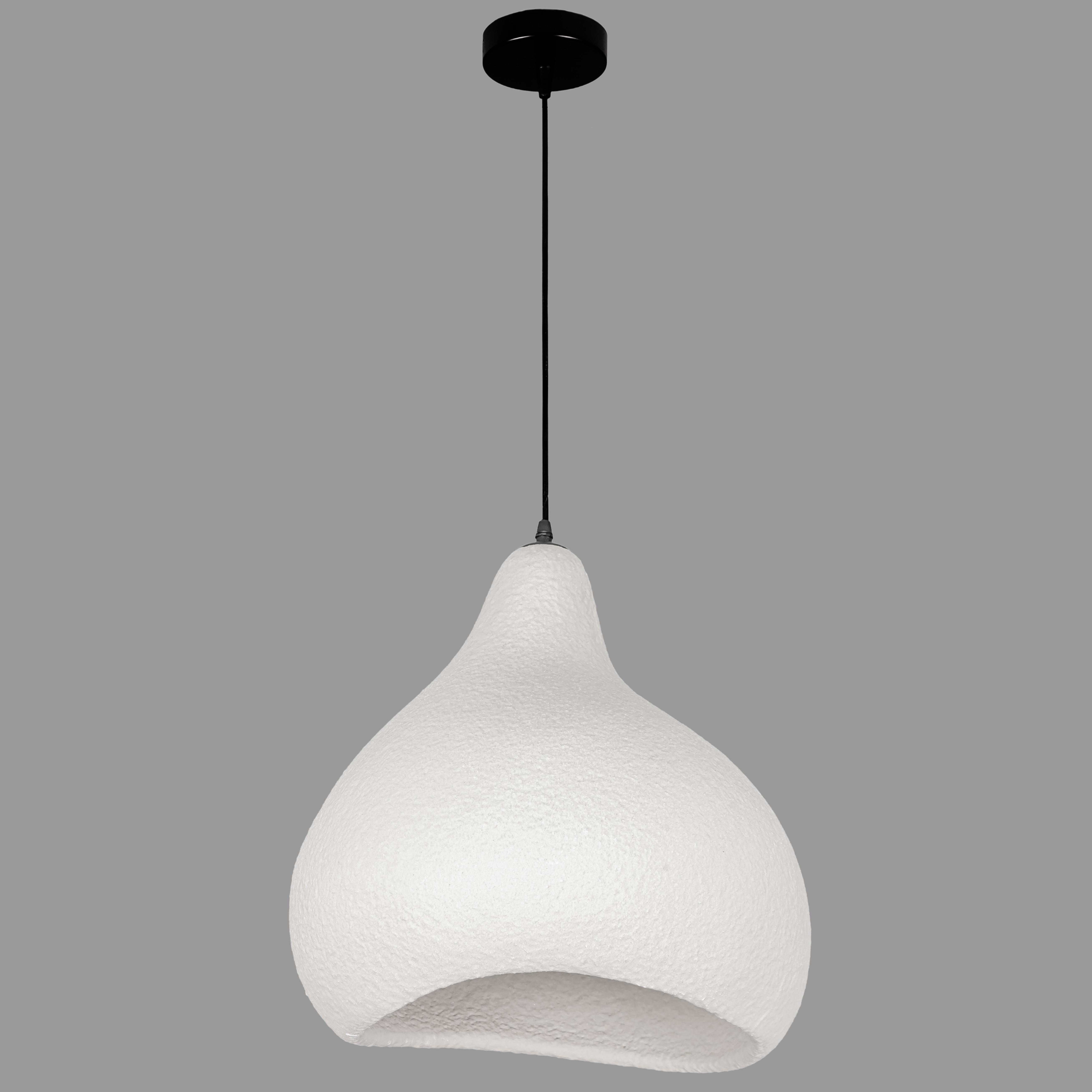 Люстра гипсовая Wabi-Sabi 38х38 см Серый (909-XL3637 (380) GREY)