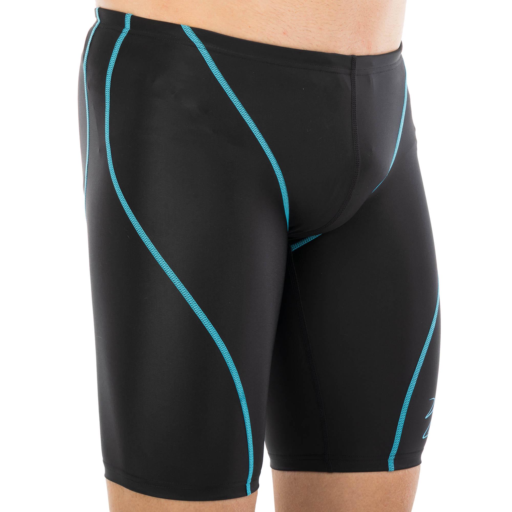 Плавки боксеры мужские для плавания YINGFA 9402-B M Черный/Синий (9402-B_Черный-синий_M_(155-16) - фото 3 Плавки боксеры мужские для плавания YINGFA 9402-B M Черный/Синий (9402-B_Черный-синий_M_(155-16) - фото 3