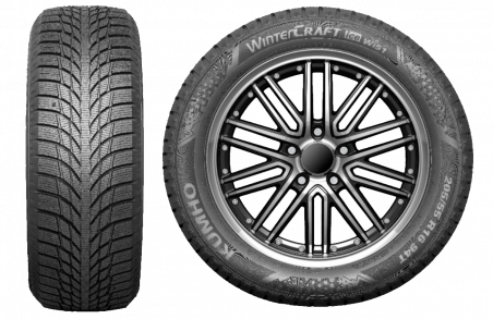 Шина Kumho WinterCraft Ice Wi51 185/60 R15 88T без шипів зимова XL - фото 2