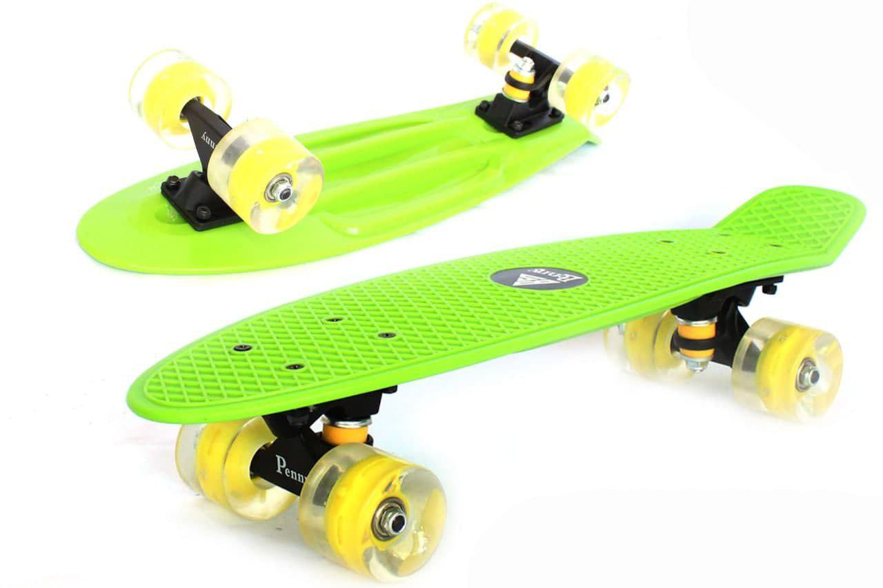 Пенні борд Penny Board Profi Sport Зелений (1114) - фото 2