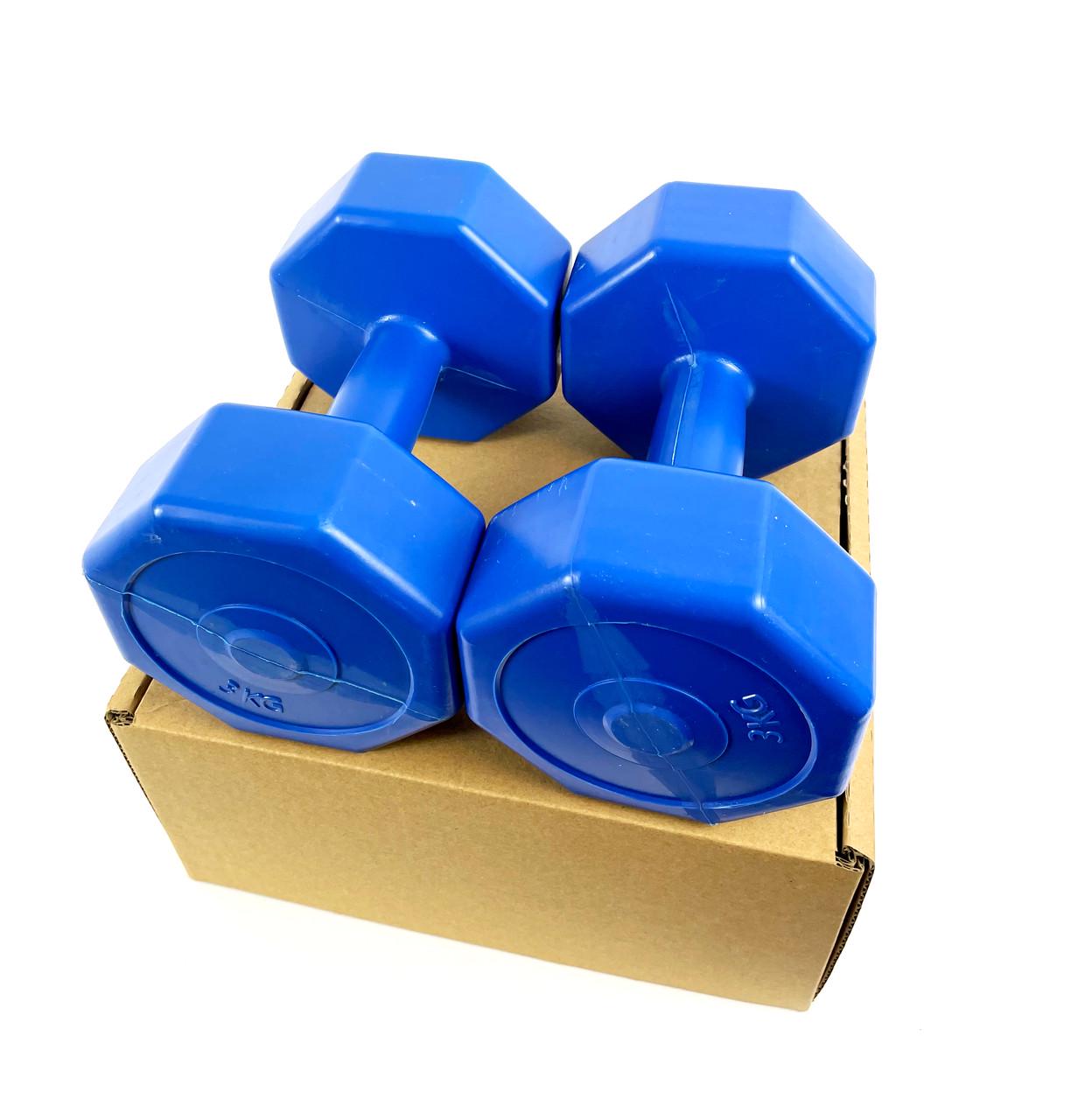 Гантели для фитнеса композитные NEO-SPORT 3 кг 2 шт. (2643392050) - фото 4