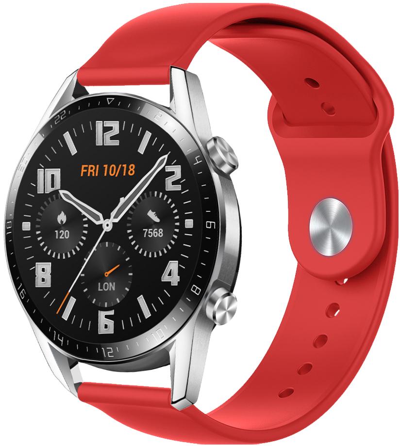 Ремешок Base для Huawei Watch GT 2 46 мм Red (21667) - фото 1 Ремешок Base для Huawei Watch GT 2 46 мм Red (21667) - фото 1