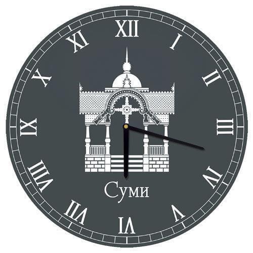 Годинник настінний круглий Presentville 36 см (CHR K SUM005)