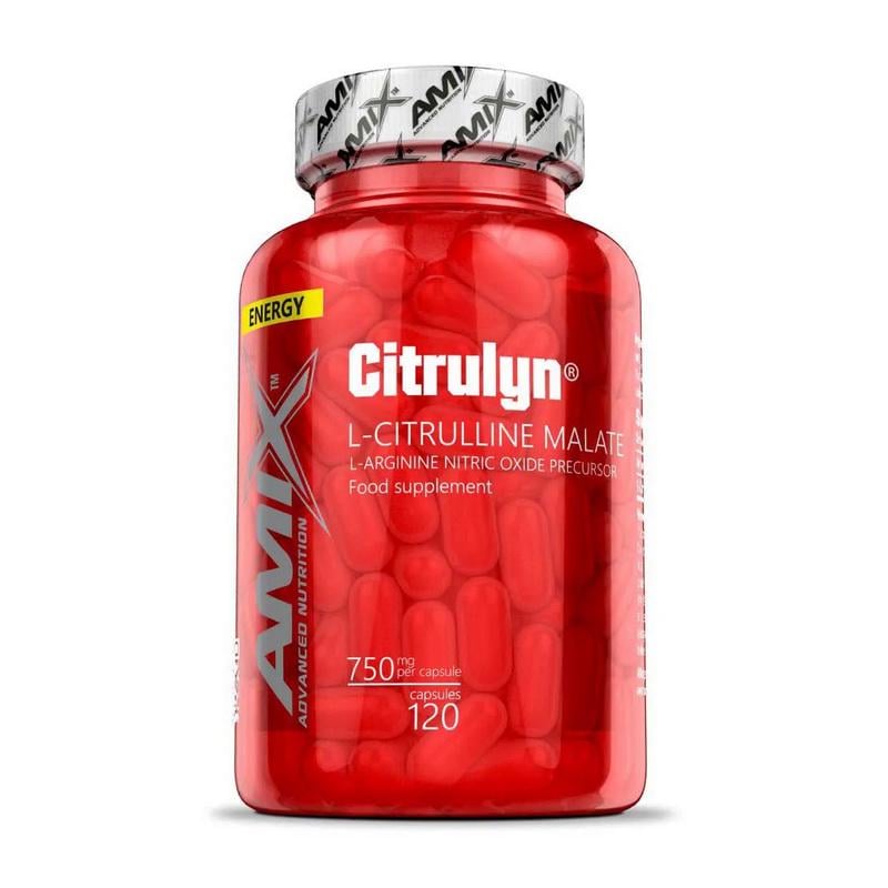 Цитрулин малат AMIX CitruLyn 750 mg 120 капс.