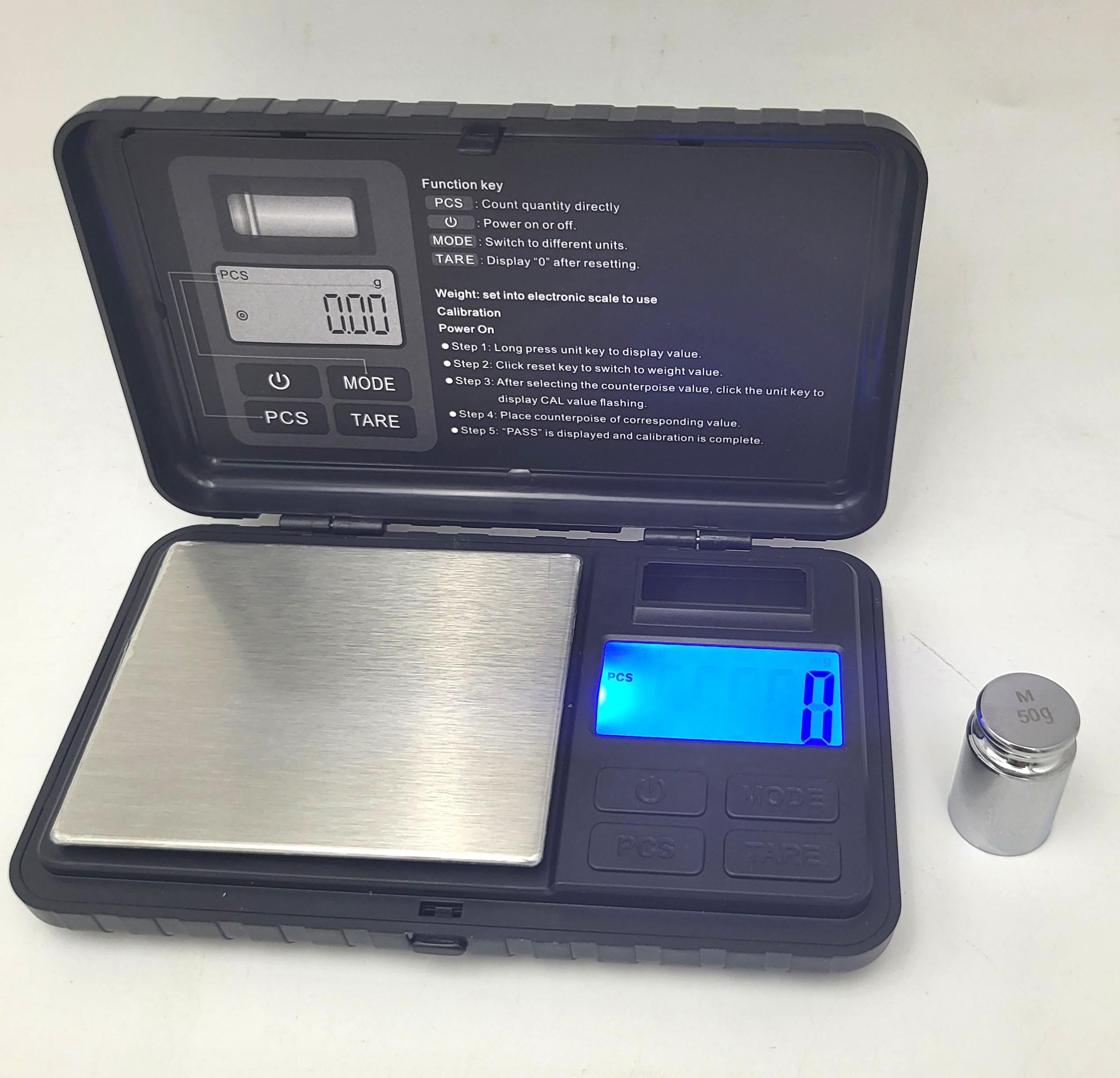 Весы ювелирные UKC CX Toolbox до 200 г 0,01 г 140x83 мм с чашей 50 г