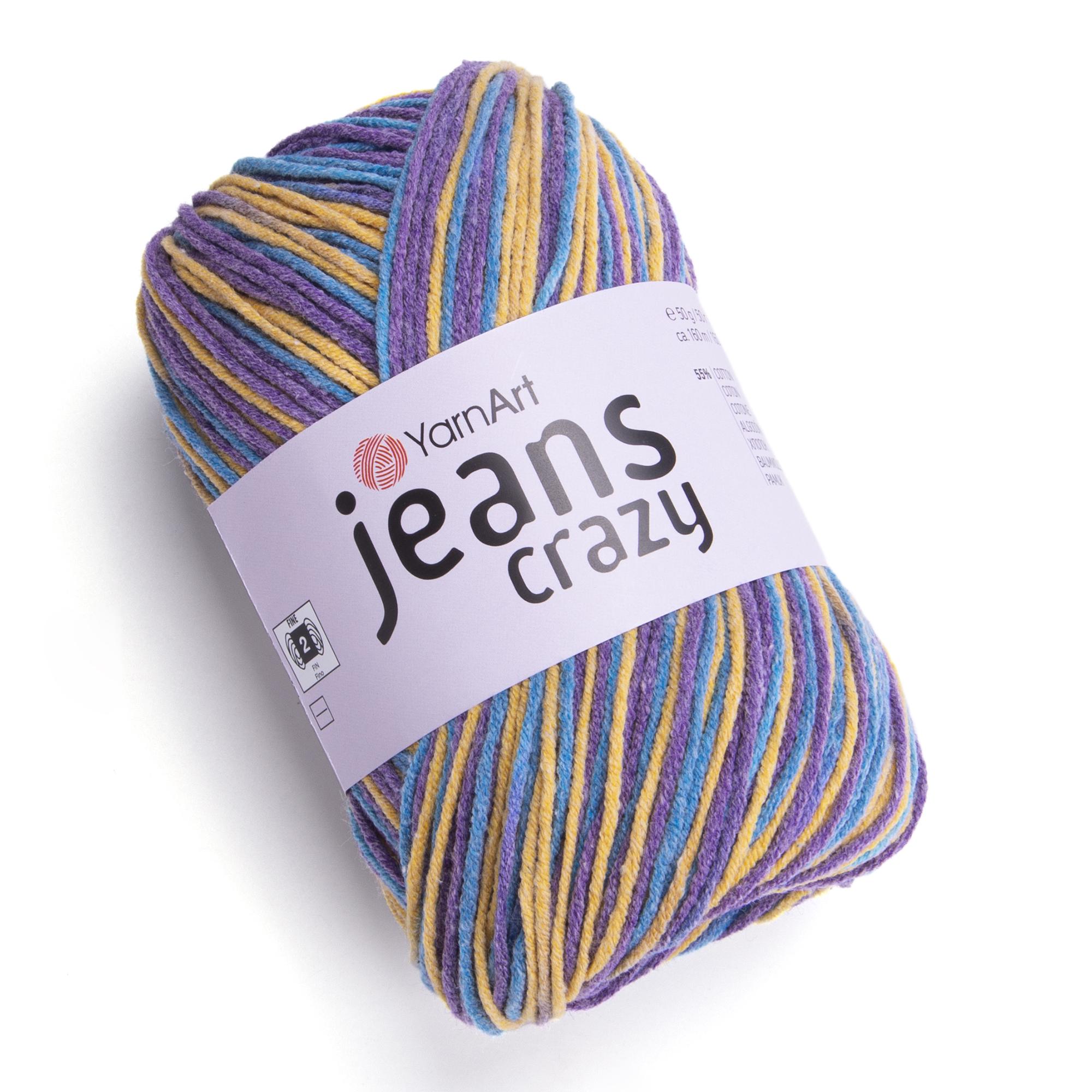 Пряжа YarnArt Jeans Crazy 7210