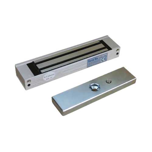 Замок електромагнітний TML TML-200 200 кг 12V 300 мА Сірий (TML-200)