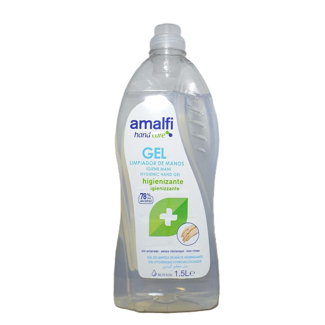 Гель для рук Amalfi Антибактеріальний 1,5 л (X-1814) - фото 2 Гель для рук Amalfi Антибактеріальний 1,5 л (X-1814) - фото 2