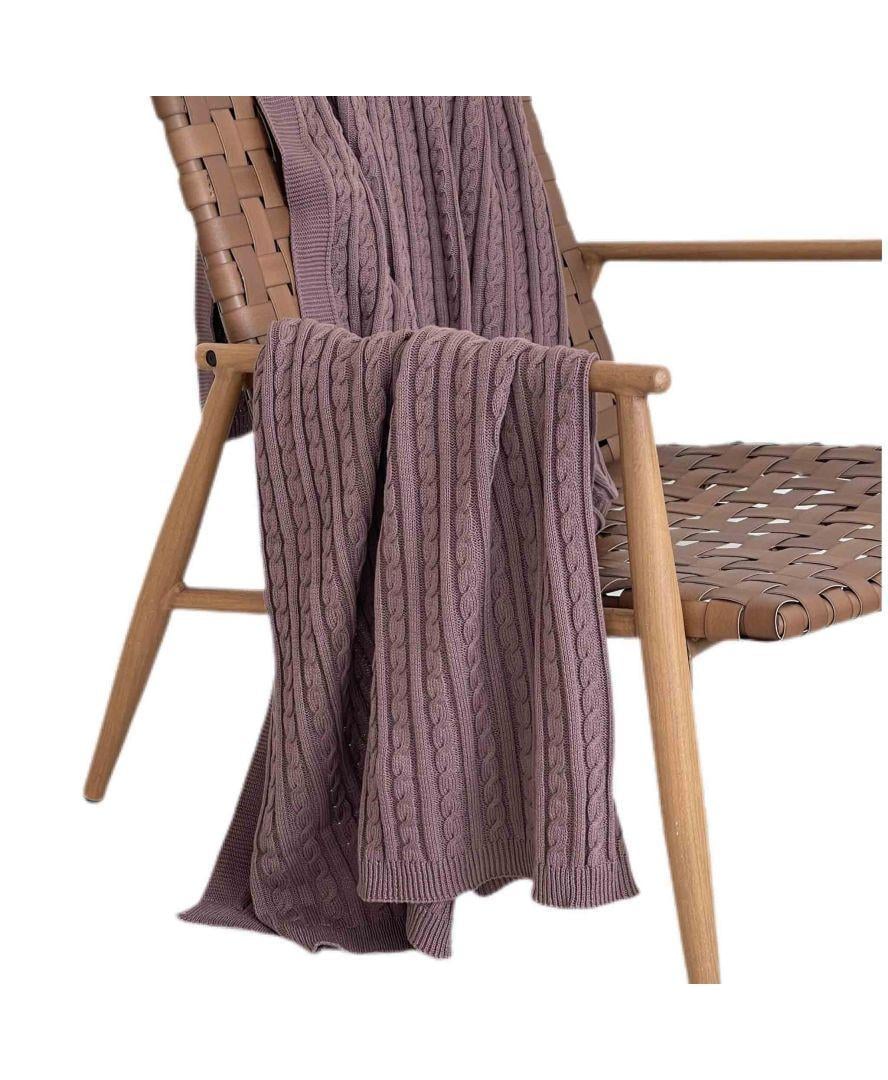 Плед Exclusive Nature 140х180 см Шоколадный (026678) - фото 3