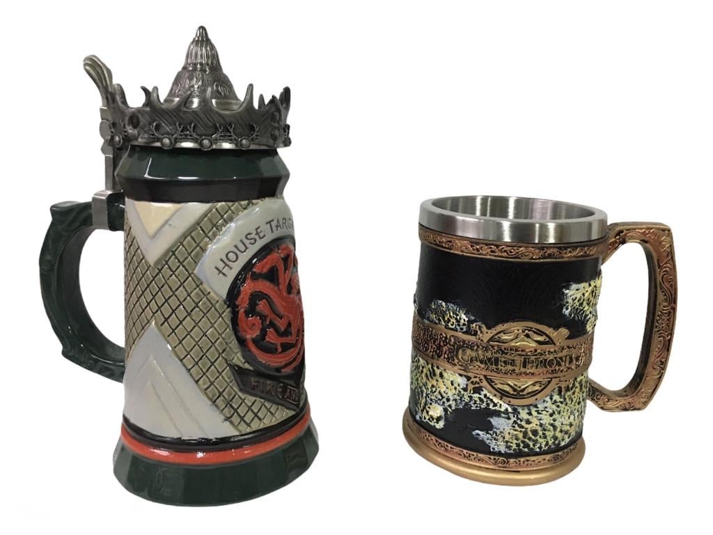 Подарунковий набір гуртка House Targaryen Fire And Blood Гра Престолів і Сім Королівств 650/550 мл