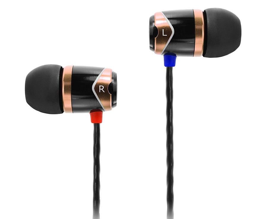 Навушники вкладиші SoundMagic E10 yellow-black (292024)