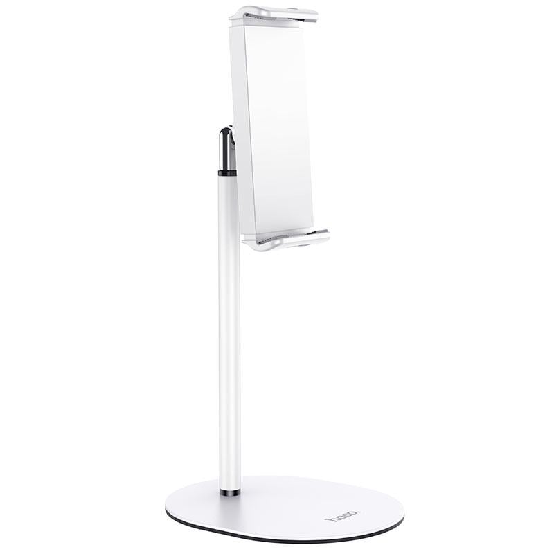 Настільний тримач для телефону/планшета Hoco PH31 Soaring series metal desktop stand Білий (5564621) Настільний тримач для телефону/планшета Hoco PH31 Soaring series metal desktop stand Білий (5564621)